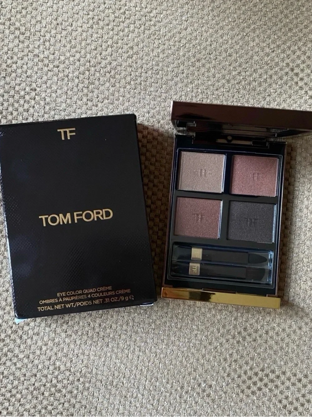 TOM FORD Eye Color Quad Eyeshadow #37 Smoky Quartz, NIB, Authentic, $90